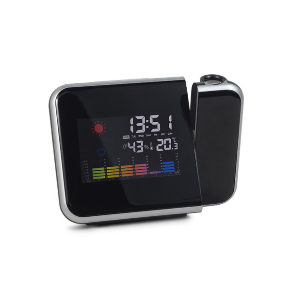온습도 달력 LCD 인테리어 프로젝터 시계 스마트빔
